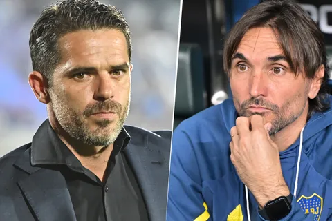 Fernando Gago y Diego Martínez
