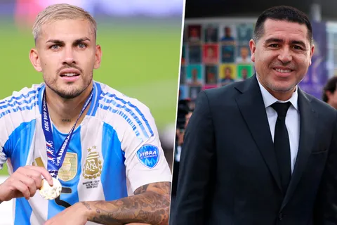 Leandro Paredes llamó a Riquelme: qué le dijo el volante en medio de toda la ilusión de los hinchas de Boca