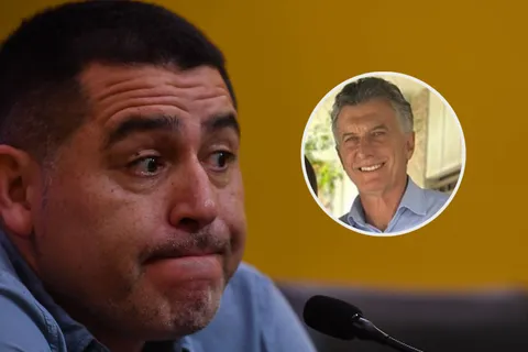 El inesperado encuentro entre Riquelme y Macri en Paraguay: estuvieron a metros