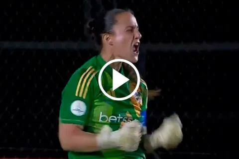 VIDEO | La frase de Laurina Oliveros en Boca, a lo Dibu Martínez: "Es mía"