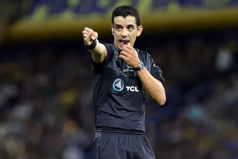 Rey Hilfer, árbitro de Boca vs. Sarmiento