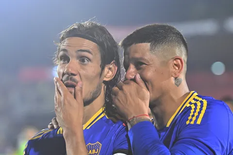La tajante respuesta de Edinson Cavani sobre el futuro de Marcos Rojo en Boca
