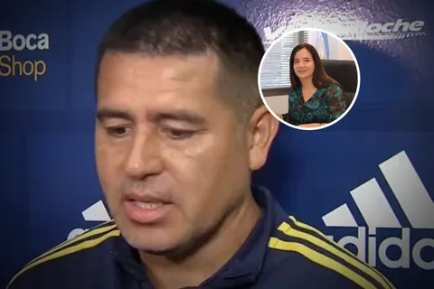 Riquelme, sobre la clausura de la tercera bandeja de La Bombonera: "Espero que la señora esa..."