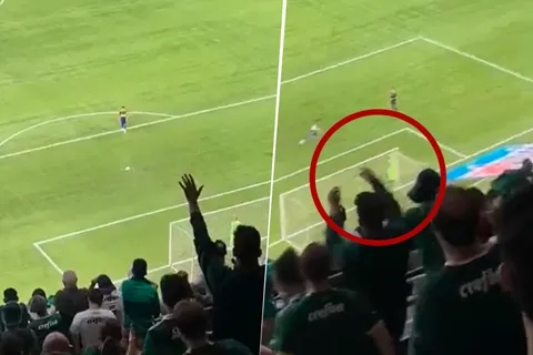 VIDEO | El extraño gesto del arquero de Palmeiras ni bien Boca se clasificó a la final