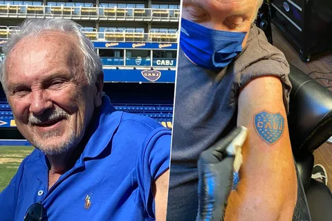 Rodolfo Amarain, hincha fanático de Boca