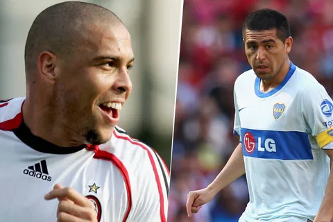 La historia inédita del encuentro entre Riquelme y Ronaldo después del Boca - Milan 2007