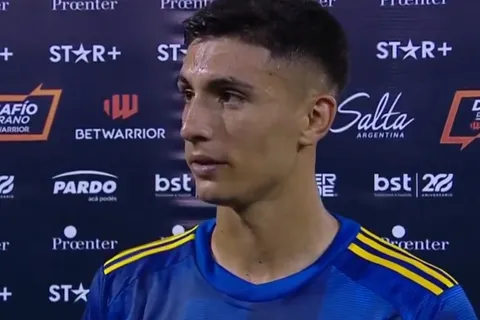 Ezequiel Bullaude reveló un pedido de Diego Martínez tras el triunfo de Boca