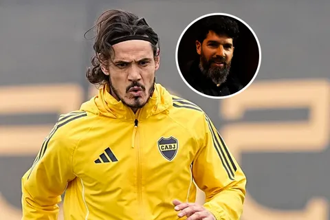 Sebastián Abreu reveló que Cavani sufre por su momento en Boca: "Es un león herido"