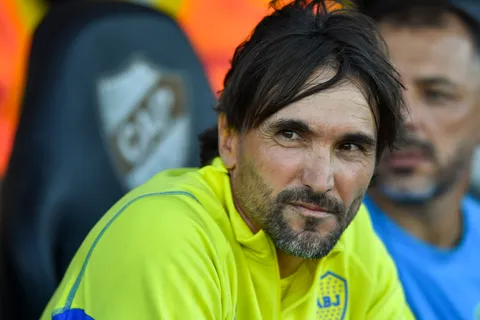 Diego Martínez, entrenador de Boca
