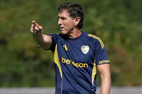 Claudio Úbeda mete cambios en Boca: el equipo que probó pensando en el amistoso con Olimpia