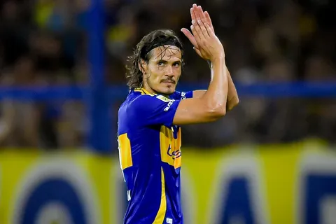 Edinson Cavani en Boca