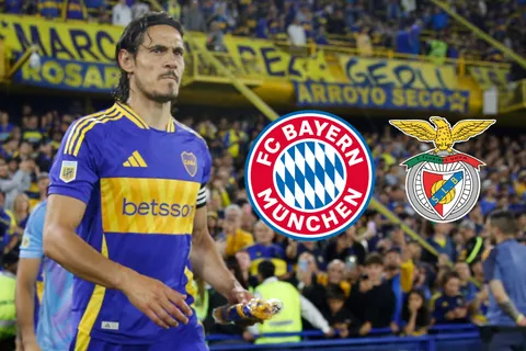 Serán rivales de Boca: cómo le fue a Edinson Cavani enfrentando a Bayern Munich y Benfica