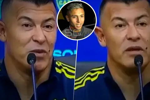 Almirón opinó sobre el picante cruce entre Benedetto y Almendra: "Un poco de..."
