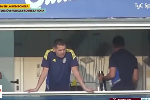 VIDEO | Un hincha más: Riquelme cantó junto a los hinchas en La Bombonera