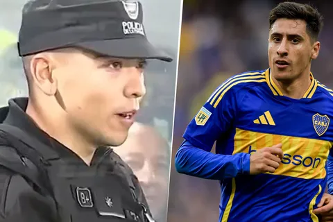 Miguel Merentiel, delantero de Boca