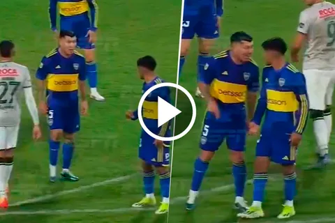VIDEO | La furia de Gary Medel con Milton Delgado en Boca: "Dale, corré"