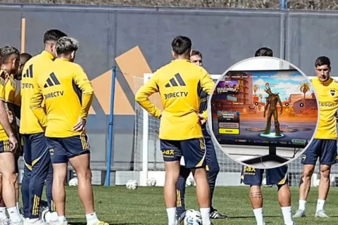 Está colgado en Boca y subió una foto jugando al Fortnite: “Un rato”