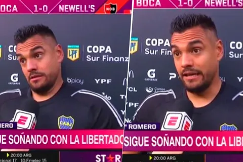 Chiquito Romero volvió a hablar de la final: "Sabíamos..."