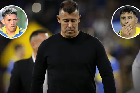 Se supo: la razón por la que Almirón eligió a Vázquez en lugar de Merentiel para el Superclásico
