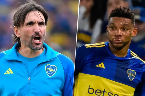 El cambio que Diego Martínez charló con Frank Fabra para su regreso a Boca