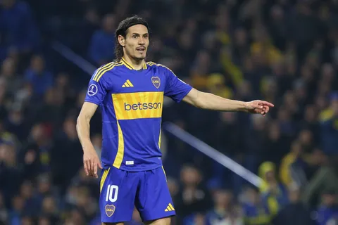 Edinson Cavani en Boca