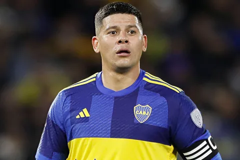 Marcos Rojo y una imagen al final del partido que se hizo viral: "¿Qué hace?"