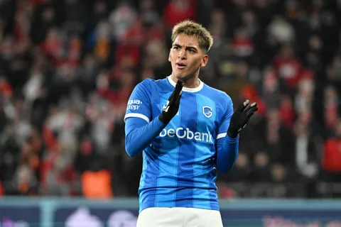 Matías Galarza, jugador de Genk