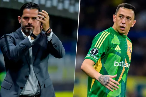 Revelaron la frase de Gago a Agustín Marchesín cuando el arquero salió para que entre Brey: "Sos..."
