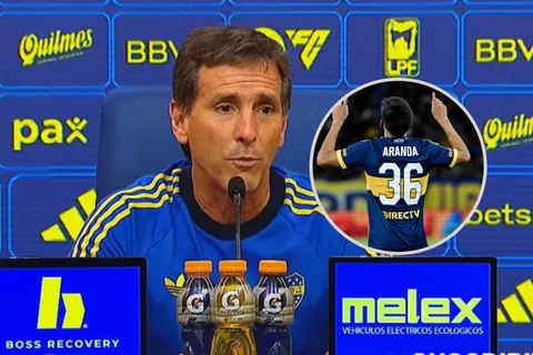 Claudio Úbeda sacó pecho por el gol de Tomás Aranda en Boca: "Le dijimos que..."