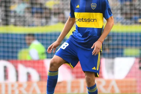 Aaron Anselmino, defensor de Boca