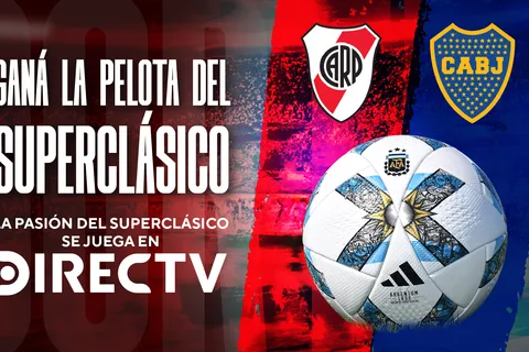 ¡La pelota del Superclásico puede ser tuya!