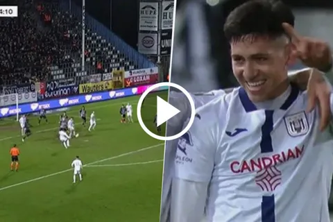 Luis Vázquez está en racha: el exBoca marcó un golazo en el Anderlecht