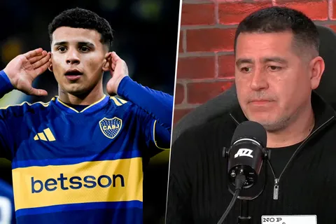 Riquelme habló de Flores.