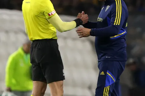 Wilmar Roldán y Jorge Almirón