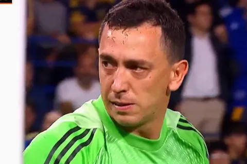 La frase de Marchesín apenas se dio cuenta de la lesión que lo desconsoló: "Me rompí"