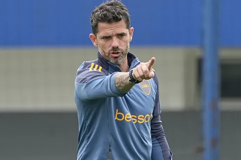 Fernando Gago, entrenador de Boca