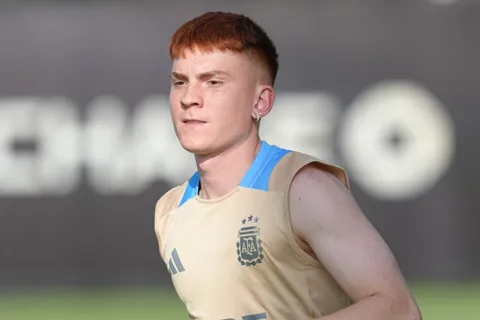 El detalle de los nuevos botines del Colo Barco que usará en la Selección Argentina