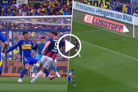 VIDEO | Minuto fatal para Boca: mano de Marcos Rojo, penal y gol de San Lorenzo