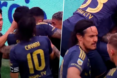 El gesto de Paredes y Cavani con Aguirre que refleja las intenciones internas del plantel de Boca