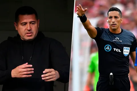 Juan Román Riquelme y un palito al árbitro del Superclásico entre Boca y River: "Era roja"