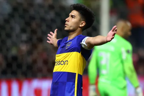 Pol Fernández explicó por qué celebró así su penal contra Palmeiras