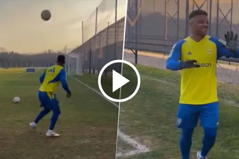 VIDEO | El golazo viral de Frank Fabra en el entrenamiento de Boca