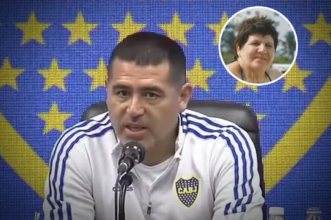 Riquelme contó que les agradeció a los jugadores de Boca por un gesto que tuvo su madre: "Por mí no lo hizo nunca"