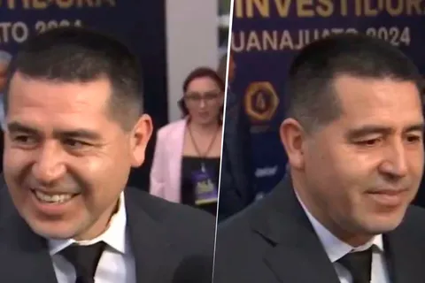 La dedicatoria especial de Riquelme en su entrada al Salón de la Fama del Fútbol: "Un beso grande a..."