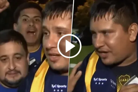 Un hincha de River fue a ver a Boca contra Sportivo Trinidense y explicó la emotiva razón de su gesto