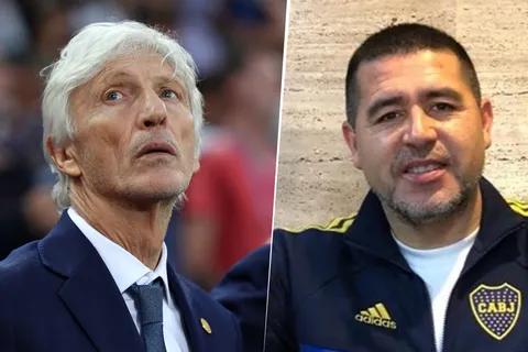 José Pekerman y Juan Román Riquelme
