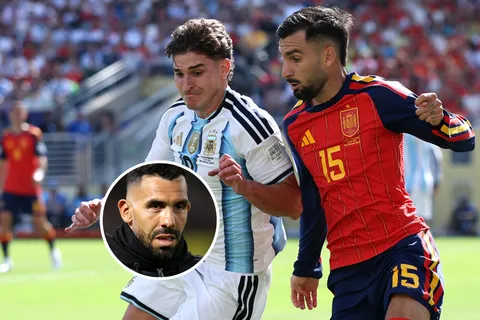 Carlos Tevez marcó la clave que diferenció a España de Argentina en la final: "Eso lo pagamos"