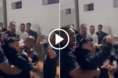 VIDEO | Gary Medel, a las piñas en Brasil después de un partido de Vasco da Gama