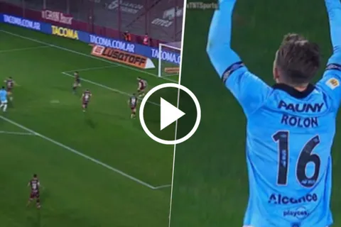 VIDEO | El golazo que marcó Esteban Rolón en la caída de Belgrano ante Lanús