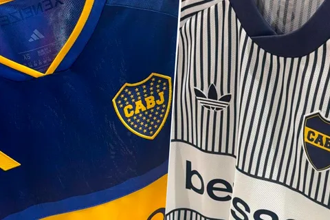 Ya se venden en el exterior: así son las dos nuevas camisetas de Boca